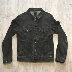 KR3W Black Denim Jacket
